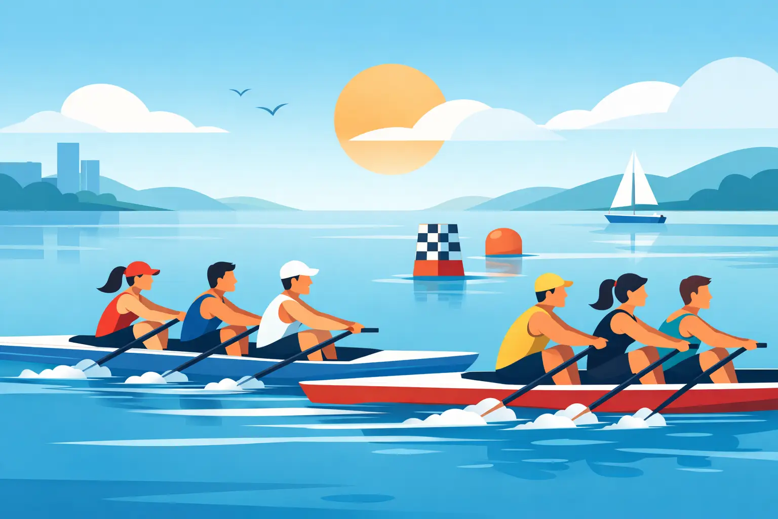 Regata multijugador para competir con amigos